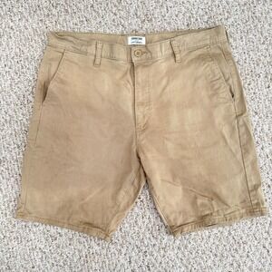 Levi Chino Shorts Mens 38 Brown Strauss Signature‎ Gold Casual